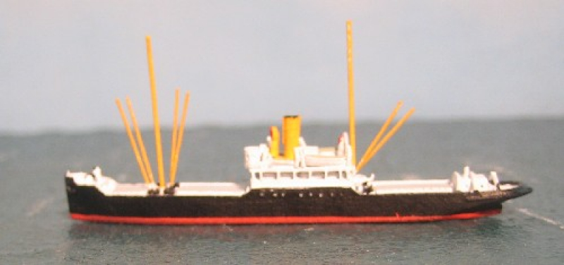 Freighter "Alesia II" HAPAG (1 p.) GER 1921 CM 370
